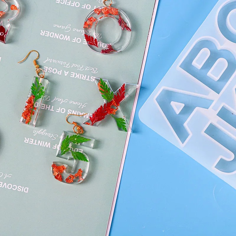 Small 26 Capital Letters Resin - Resin Art Alphabet ulasan dan harga
