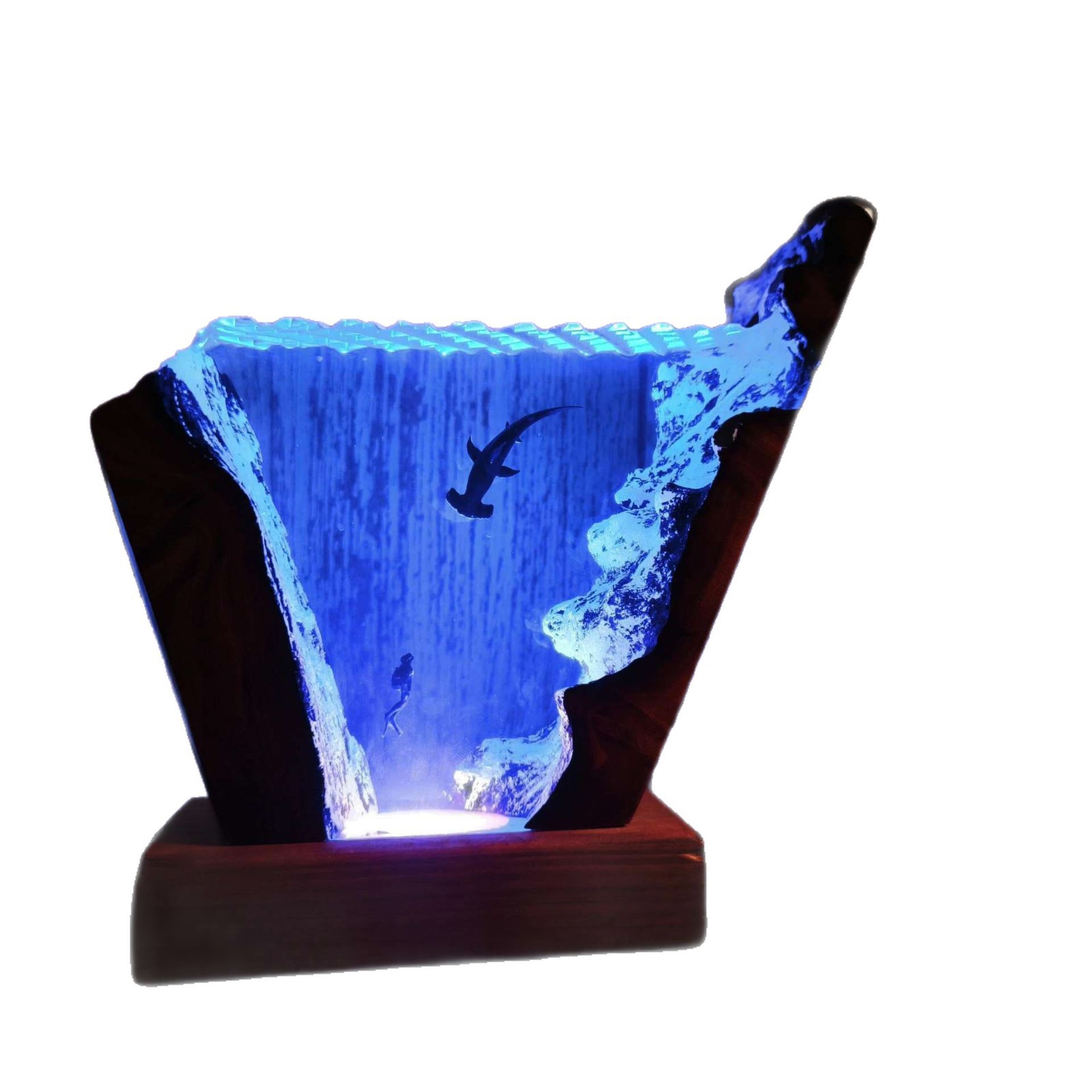 6 * 4-inch Ocean Series Diver  - Resin Art Wedding Gift ulasan dan harga