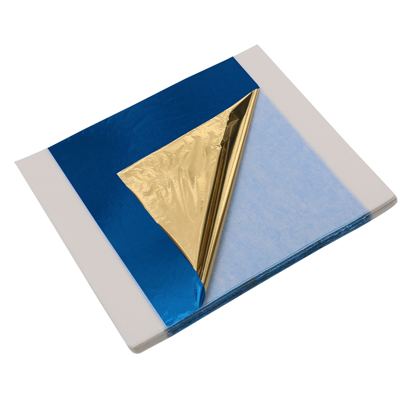 100pcs Imitation Gold Leaf Foi - Resin Art Wedding Gift ulasan dan harga