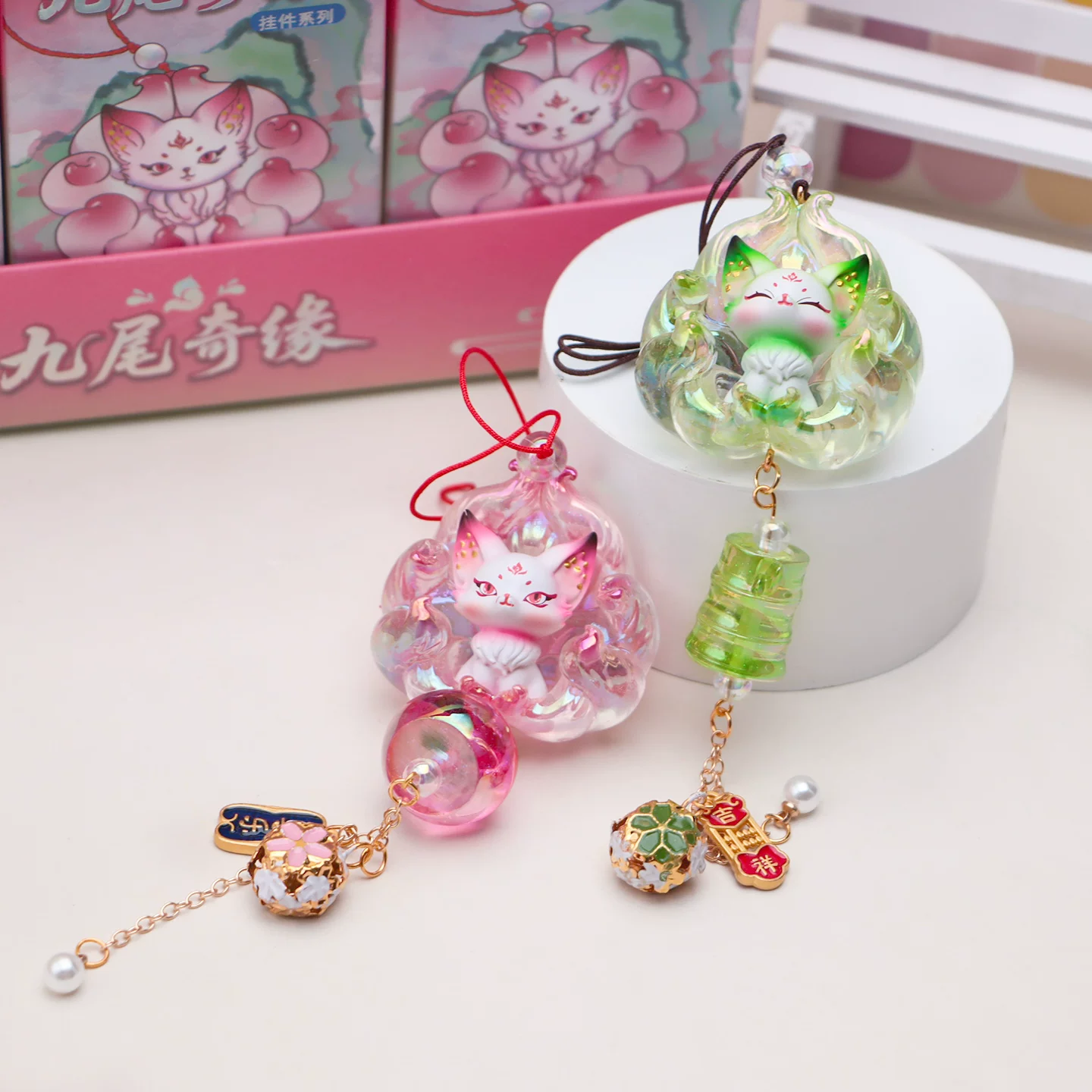 Oriental Aesthetics Nine-Taile - Resin Art Case ulasan dan harga