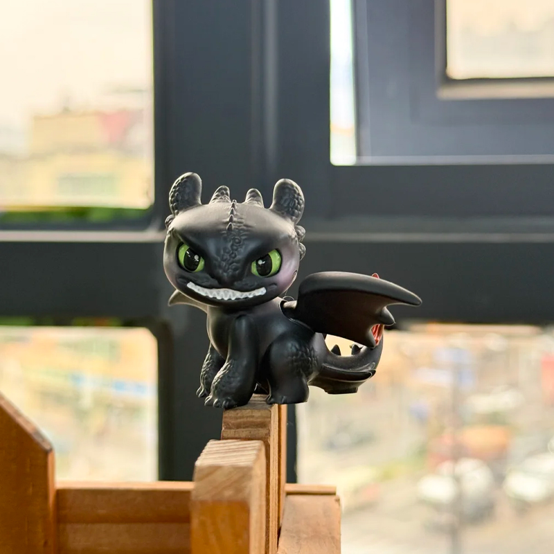 Anime Toothless Series Blind B - Resin Art Case ulasan dan harga